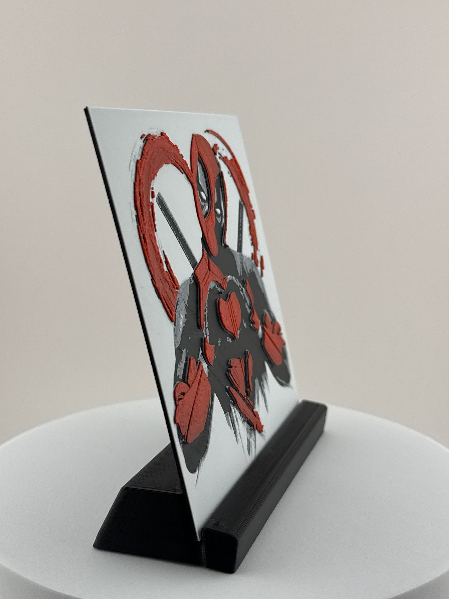 Deadpool Heart Hands HueForge Print